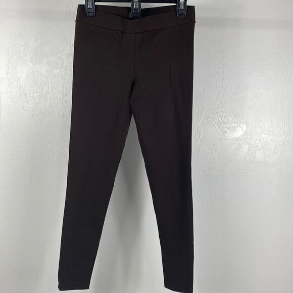 Vince Camuto full length chocolate brown mid rise leggings size XS - Picture 1 of 7